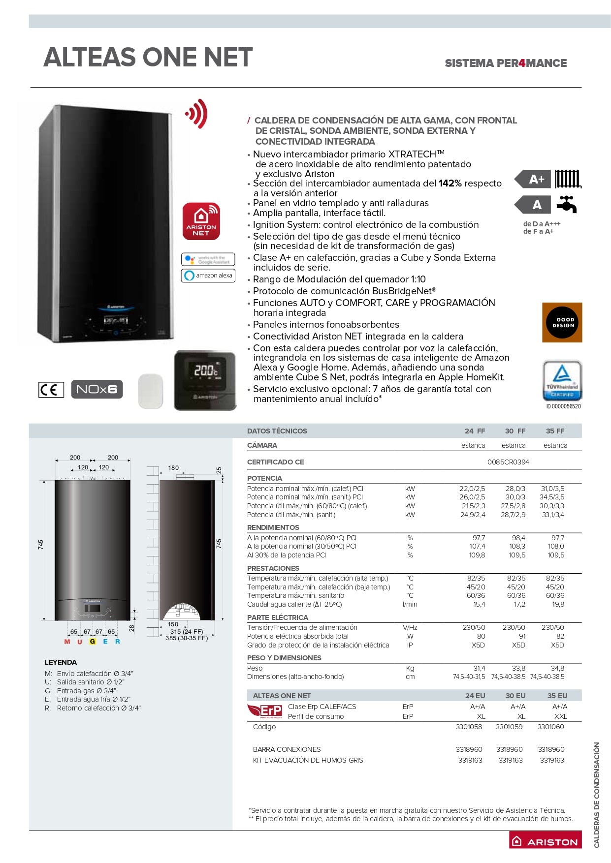 Ariston - Alteas One Net