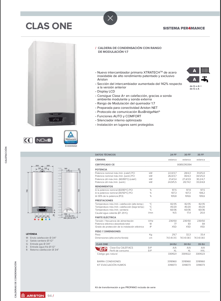 Ariston - Clas One Wifi