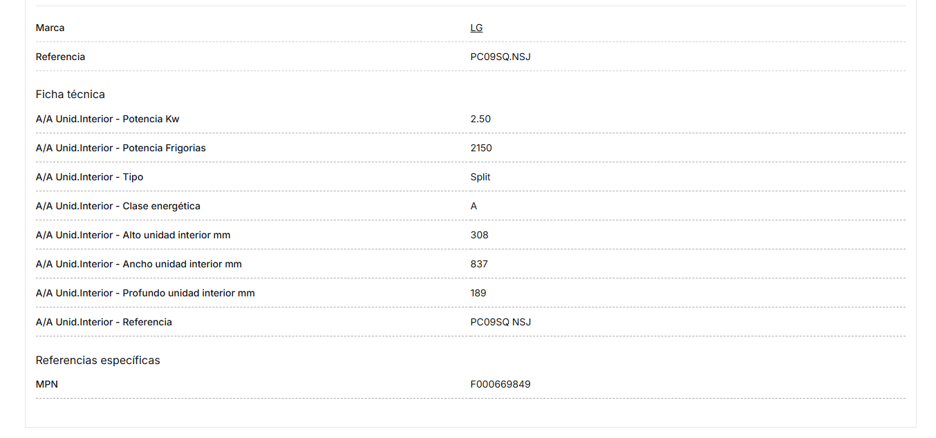 LG - Confort Connect