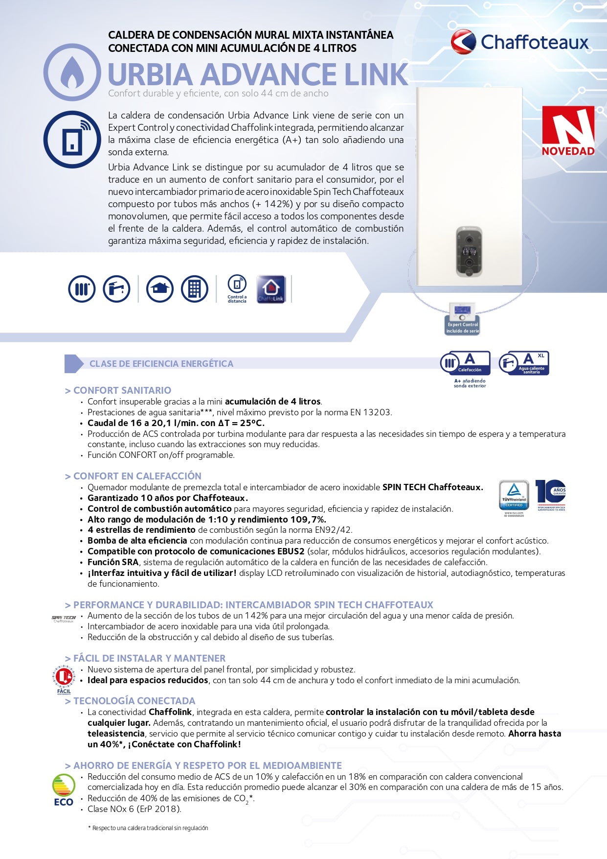 Chaffoteaux - Urbia Advance Link