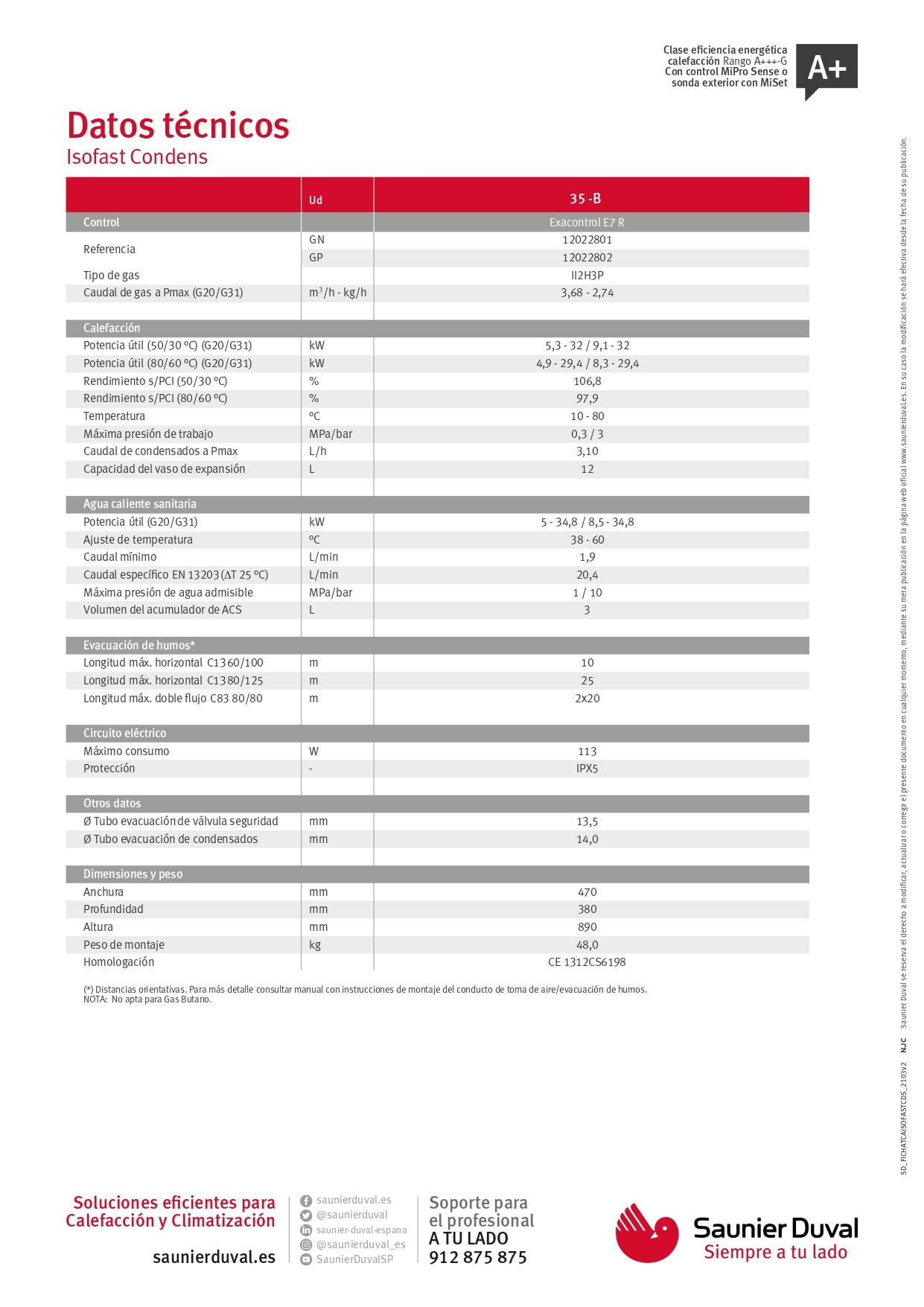 Saunier Duval - IsoFast Condens